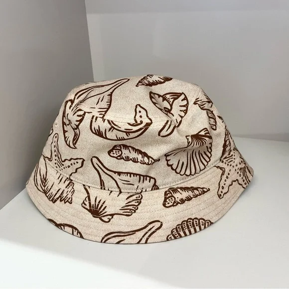 Coach Jumbo Seashell Print Bucket Hat # CBO66 - Picture 3 of 6